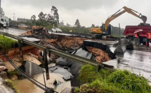 Biguaçu registra 396 mm de chuva e decreta estado de emergência