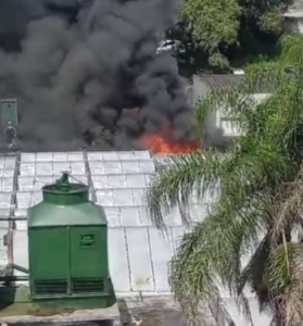 Incêndio é registrado no Hospital Regional de São José