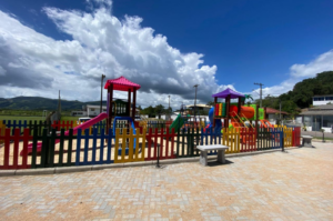 Praça no bairro Santiago será inaugurada em Pescaria Brava