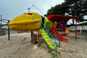 Playground é interditado em Tubarão