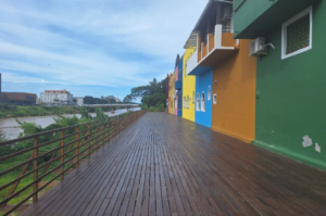 Deck da beira-rio está fechado por tempo indeterminado