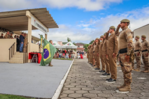 Batalhão da PM faz solenidade de aniversário