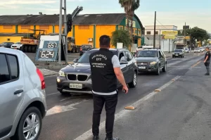 Ação em Criciúma busca aliviar congestionamentos