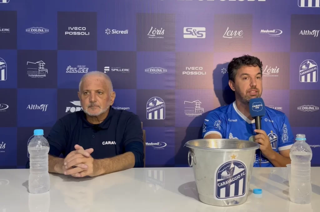 Presidente Victor Spilere e Nei Rama falam sobre o rebaixamento do Caravaggio, destacam lições aprendidas e projetam o futuro do clube