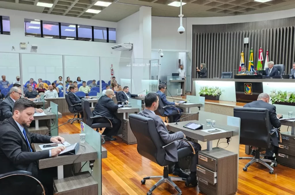 Sessão da Câmara de Araranguá