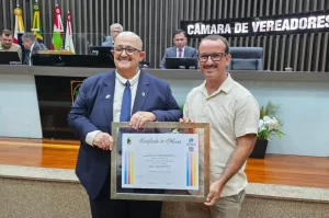 Araranguá: Câmara homenageia doador de medula