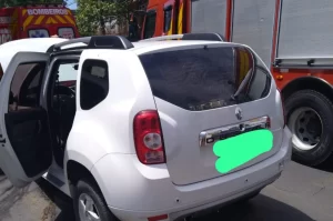Colisão entre veículos causa transtorno em Criciúma