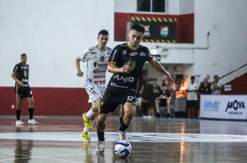 Imagem de uma partida do Criciúma Futsal
