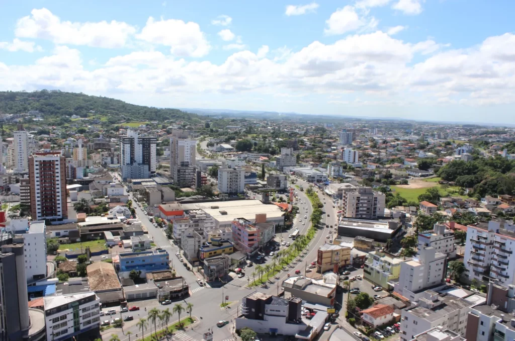 Vista aérea de Criciúma