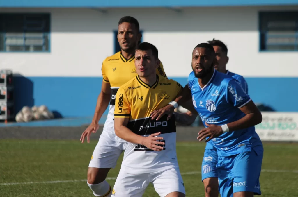 Partida entre Caravaggio e Criciúma, válida pelo Catarinense da Série B de 2022