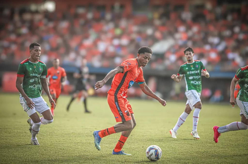 Imagem de uma partida do Santa Catarina
