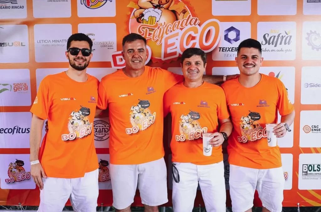 Feijoada do Eco 2025 em Balneário Rincão reúne música, gastronomia e tradição, com apoio da Rádio 105 FM
