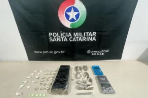 Foragido do RS e traficante são presos em Araranguá