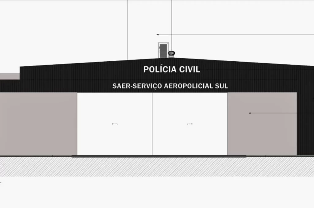 Projeto da nova base do SAER em Forquilhinha