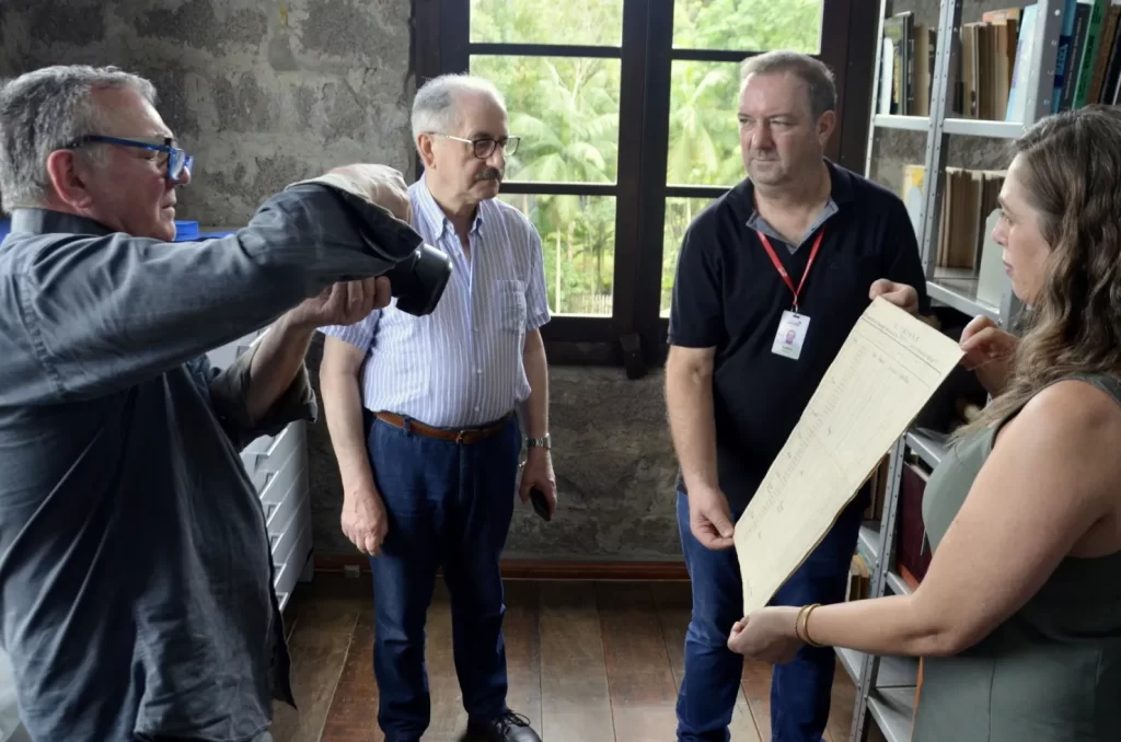 Italianos do Vêneto visitam Unibave e Museu ao Ar Livre em Orleans para estreitar laços culturais e fortalecer o turismo de raiz