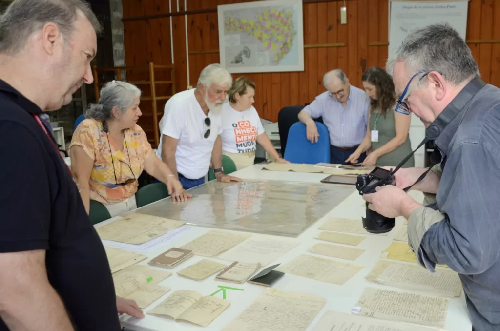 Italianos do Vêneto visitam Unibave e Museu ao Ar Livre em Orleans para estreitar laços culturais e fortalecer o turismo de raiz