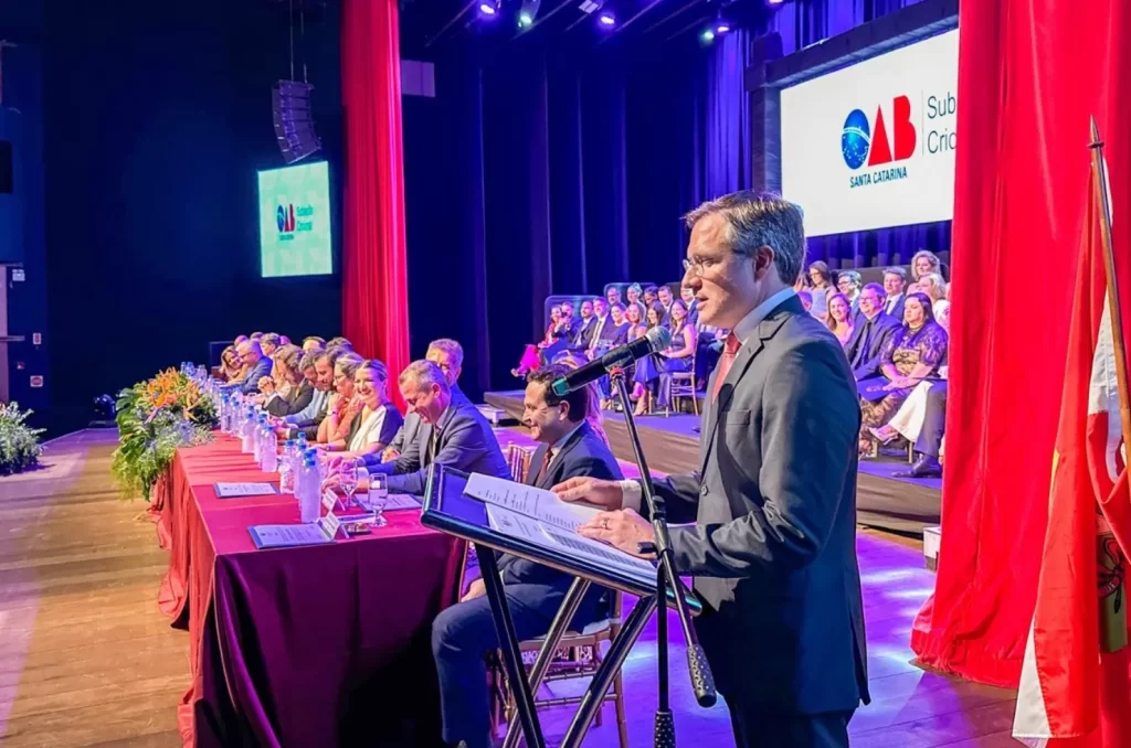 Posse da nova diretoria da OAB Criciúma