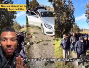 Funeral italiano viraliza nas redes sociais