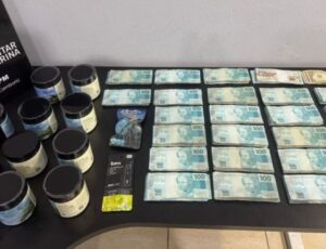 PM apreende mais de 5,5 litros de óleo de THC em BC