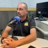 Guto Silva, durante entrevista à Rádio Cidade em Dia