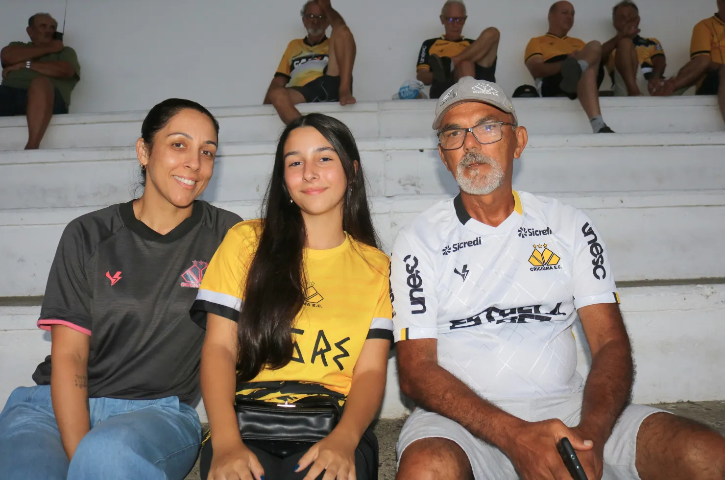 Torcida do Criciúma vai ao Estádio Heriberto Hülse e apoia o time na 9ª rodada do Campeonato Catarinense contra o Caravaggio