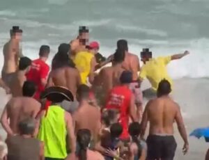 Turista argentino agride salva-vidas em Bombinhas
