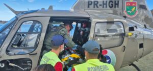 Criança é resgatada após se afogar em praia de SC