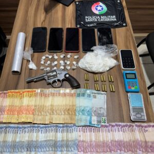 Suspeito por tráfico de drogas é preso em Imbituba