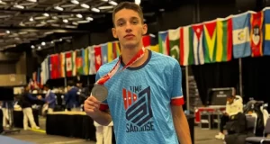 Atleta de São José é vice-campeão no Canadá