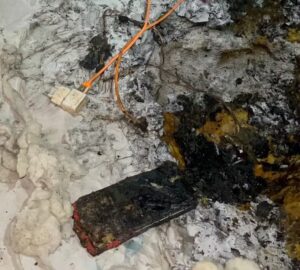 Bombeiros alertam para riscos com celular