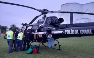 Idosa fica desacordada após acidente em Sombrio