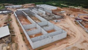 Obra da nova ETE em São José avança para conclusão