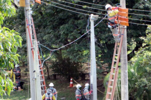 Criciúma sem energia em quase 1,8 mil consumidoras
