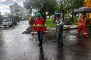 Suposto vazamento de gás interdita rua de Criciúma