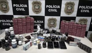 Polícia prende foragido que comercializava tarja preta