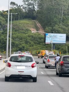 Florianópolis instala câmeras na SC-401