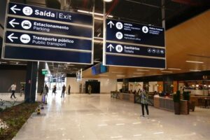 Aeroportos de SC registram aumento de 58% no fluxo