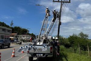 Iluminação da SC-434 passa por revitalização