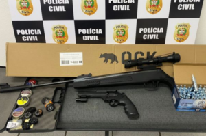 Suspeito de matar cadela com arma é identificado