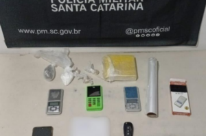 Homem é preso por tráfico em Araranguá