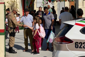 Polícia reforça segurança com retorno das aulas