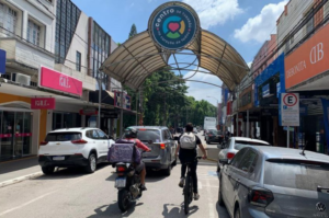 Centro de Tubarão começa a ganhar a identidade visual