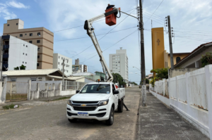 Parte da iluminação pública de Laguna é renovada