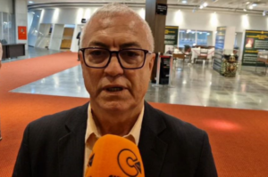 Ex-prefeito de Tubarão prestigia eleição de Garcia