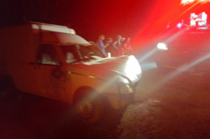 Carro capota em Morro da Fumaça