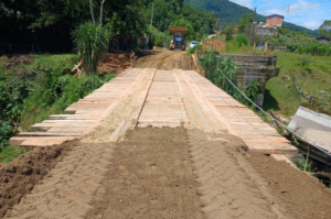 Ponte de Gravatal é reformada e ampliada