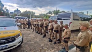 Policiais se especializam para reforçar fronteiras
