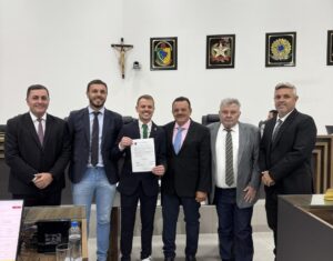 Ney da Padaria assume cadeira na Câmara de Palhoça