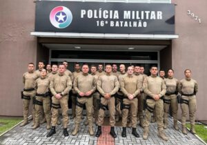 Palhoça recebe reforço de 17 novos policiais