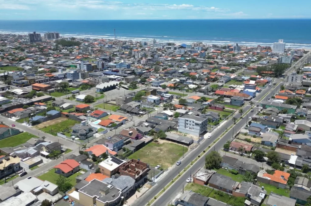 Imagem aérea de Balneário Arroio do Silva